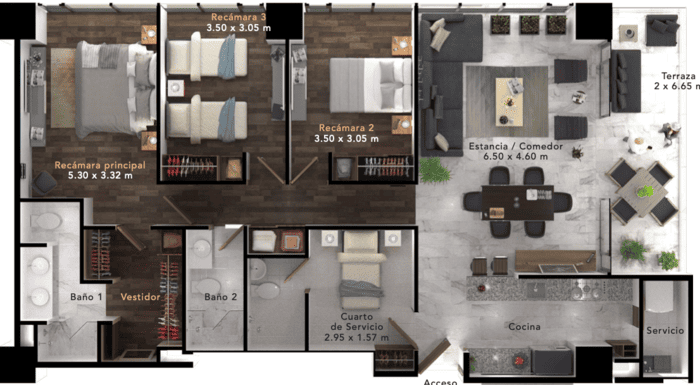 Forus-Interlomas-Tipologias-Planos-Prototipos-Tipos de departamentos12