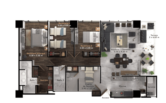 Forus-Interlomas-Tipologias-Planos-Prototipos-Tipos de departamentos6