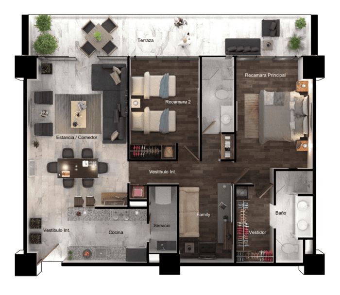 Forus-Interlomas-Tipologias-Planos-Prototipos-Tipos de departamentos8