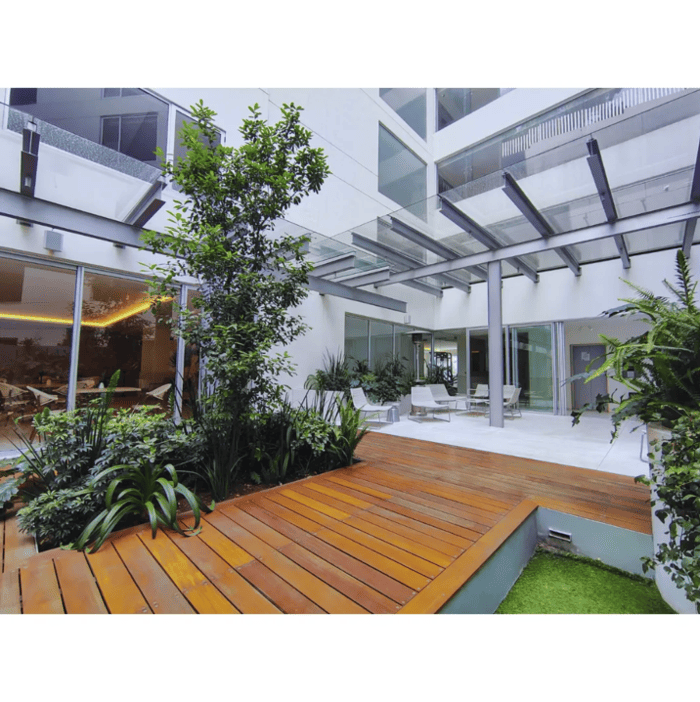 Hive Living Hub- Interlomas- Areas comunes-Jardin