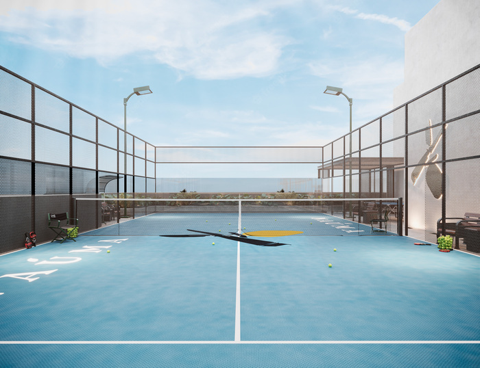 Nauma-Interlomas-Areas comunes-Cancha de tennis