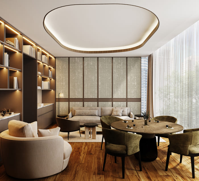 Nauma-Interlomas-Areas comunes-Salon de jovenes