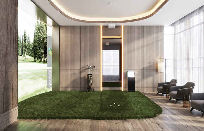 Nauma-Interlomas-Areas comunes-Simulador de golf